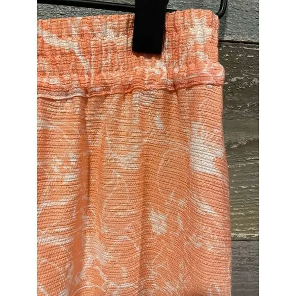 INC XS NWT peach trumpet style loose fit skirt - Picture 3 of 6